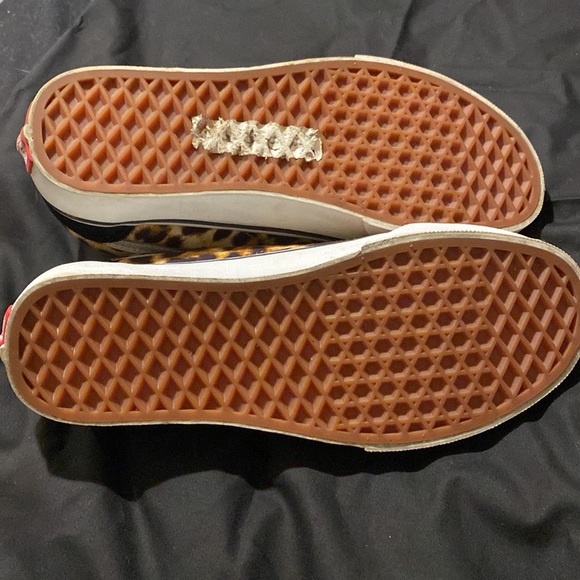 Vans Old Skool leopard print shoes size 7 - Picture 6 of 7